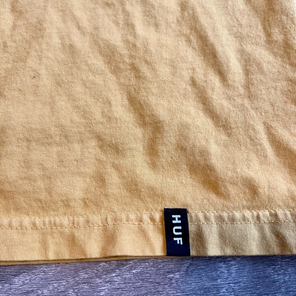 HUF Yellow long sleeve t-shirt - Picture 4 of 6